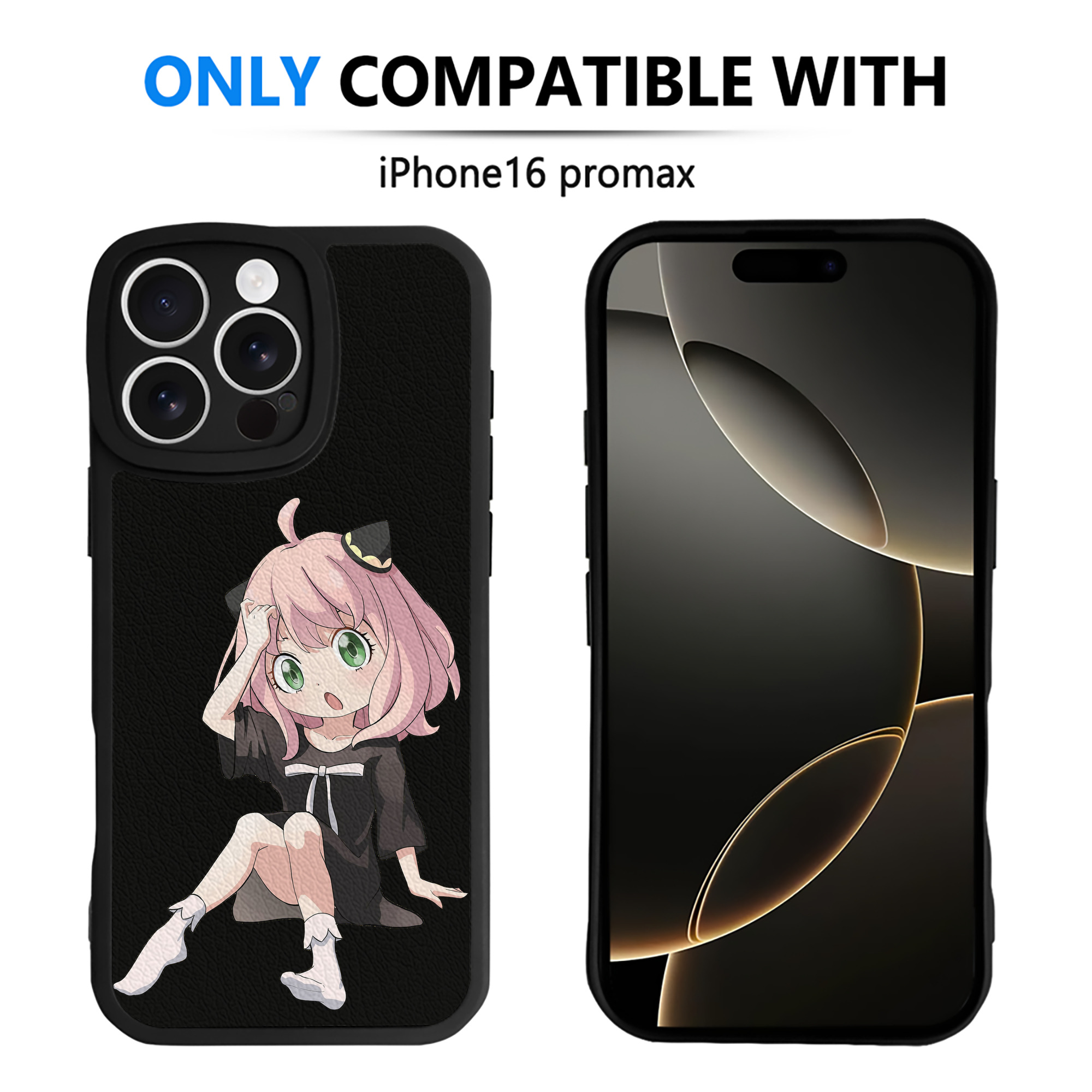 （画像用） SPY×FAMILY间谍家家酒 【iPhone 16シリーズ対応】シリコンスマホケース（レザー調） 材質：シリコン